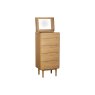 G Plan Winchester Retro Oak 5 Drawer Tall Chest with Mirror G Plan Winchester Retro Oak 5 Drawer Tall Chest with Mirror