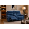 Halo Tech Fabric 2 Seater Power Head Tilt Recliner Sofa with Console Halo Tech Fabric 2 Seater Power Head Tilt Recliner Sofa with Console
