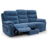Halo Tech Fabric 3 Seater Power Head Tilt Recliner Sofa Halo Tech Fabric 3 Seater Power Head Tilt Recliner Sofa