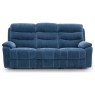 Halo Tech Fabric 3 Seater Power Head Tilt Recliner Sofa Halo Tech Fabric 3 Seater Power Head Tilt Recliner Sofa