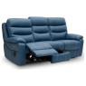 Halo Tech Leather 3 Seater Power Head Tilt Recliner Sofa Halo Tech Leather 3 Seater Power Head Tilt Recliner Sofa