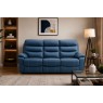 Halo Tech Leather 3 Seater Power Head Tilt Recliner Sofa Halo Tech Leather 3 Seater Power Head Tilt Recliner Sofa
