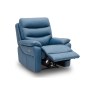 Halo Tech Leather Power Head Tilt Recliner Chair Halo Tech Leather Power Head Tilt Recliner Chair