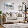 Milly Fabric 3 Seater Sofa - Pillow Back Milly Fabric 3 Seater Sofa - Pillow Back