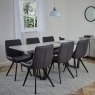 Brooklyn Grey Oak 200cm Fixed Top Dining Table Brooklyn Grey Oak 200cm Fixed Top Dining Table