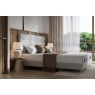 TEMPUR Form Spring Adjustable Bed with Horizontal Headboard