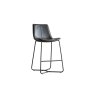 Gallery Direct Set of 2 Hawking Bar Stool in Charcoal Gallery Direct Set of 2 Hawking Bar Stool in Charcoal