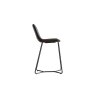 Gallery Direct Set of 2 Hawking Bar Stool in Charcoal Gallery Direct Set of 2 Hawking Bar Stool in Charcoal