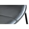 Gallery Direct Set of 2 Hawking Bar Stool in Charcoal Gallery Direct Set of 2 Hawking Bar Stool in Charcoal