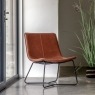 Gallery Direct Hawking Lounge Chair in Brown Gallery Direct Hawking Lounge Chair in Brown
