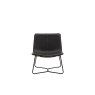 Gallery Direct Hawking Lounge Chair in Charcoal Gallery Direct Hawking Lounge Chair in Charcoal