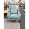 Ex-Display St Austell - Hansson Fabric Accent Chair | Lattic Haze