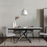 Sintered Stone 140-200cm Twist Extending Dining Table Set in White with x4 Maya Chairs Sintered Stone 140-200cm Twist Extending Dining Table Set in White with x4 Maya Chairs