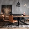 Soho Solid Oak 200cm Holburn Star Base Dining Table Set + 4 Cooper Tan Chairs + Cooper Grey Bench Soho Solid Oak 200cm Holburn Star Base Dining Table Set + 4 Cooper Tan Chairs + Cooper Grey Bench