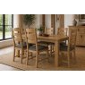 Burford Country Oak Small Ext 150-200cm Dining Table Set & 6 Chairs Burford Country Oak Small Ext 150-200cm Dining Table Set & 6 Chairs
