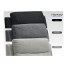 Harrow 2 Seater Sofa Electric Recliner in Light Grey Harrow 2 Seater Sofa Electric Recliner in Light Grey
