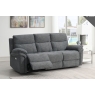 Harrow 3 Seater Sofa Electric Recliner in Dark Grey Harrow 3 Seater Sofa Electric Recliner in Dark Grey
