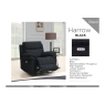 Harrow 3 Seater Sofa Electric Recliner in Black Harrow 3 Seater Sofa Electric Recliner in Black