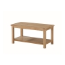 Kilmore Oak Coffee Table with Shelf