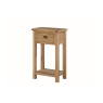 Kilmore Oak 1 Drawer Hall Console Table