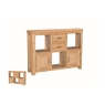 Treviso Oak Low Display Unit