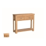 Treviso Oak Large Console Table