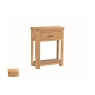 Treviso Oak Small Console Table