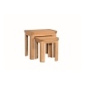 Treviso Oak Nest of 2 Tables