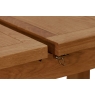 Cotswold Rustic Oak Small Ext Dining Table Cotswold Rustic Oak Small Ext Dining Table