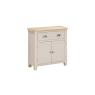 Windermere Painted Oyster Grey Oak Compact Sideboard Windermere Painted Oyster Grey Oak Compact Sideboard