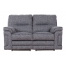 Buoyant Plaza Fabric 2 Seater Recliner Sofa