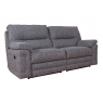 Plaza Fabric 3 Seater Recliner Sofa