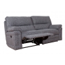 Buoyant Plaza Fabric 3 Seater Recliner Sofa