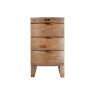 Bermuda Reclaimed Wood 3 Drawer Bedside Table Bermuda Reclaimed Wood 3 Drawer Bedside Table