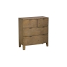 Baker Furniture Barbados Reclaimed Wood 4 Drawer Chest of Drawers