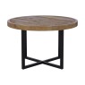 Nixon Reclaimed Wood 120cm Round Dining Table Nixon Reclaimed Wood 120cm Round Dining Table
