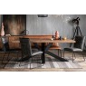 Soho Solid Oak 200cm Holburn Star Base Dining Table Soho Solid Oak 200cm Holburn Star Base Dining Table