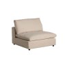 Zen Modular Natural Chenille Middle Section Zen Modular Natural Chenille Middle Section