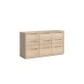 Portobello Oak 9 Drawer Chest of Drawers