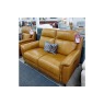 Ex-Display St Austell - Miami Leather 2 Seater Power Recliner Sofa
