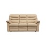 G Plan Ledbury Leather 3 Seater Recliner Sofa