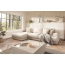 Niki Fabric Large 4 Seater Chaise Sofa Niki Fabric Large 4 Seater Chaise Sofa