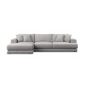 Niki Fabric Large 4 Seater Chaise Sofa Niki Fabric Large 4 Seater Chaise Sofa
