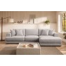 Niki Fabric Medium 3 Seater Chaise Sofa