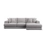 Niki Fabric Medium 3 Seater Chaise Sofa Niki Fabric Medium 3 Seater Chaise Sofa