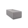 Niki Fabric Modular Rectangle Glass Top Table Niki Fabric Modular Rectangle Glass Top Table