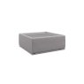 Niki Fabric Modular Square Glass Top Table