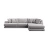 Niki Fabric Modular Large Corner Sofa Group with Footstool Niki Fabric Modular Large Corner Sofa Group with Footstool