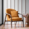 Gallery Direct Alegra Armchair in Ochre Gallery Direct Alegra Armchair in Ochre