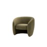 Gallery Direct Curvo Armchair in Moss Green Gallery Direct Curvo Armchair in Moss Green